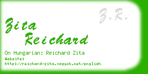 zita reichard business card